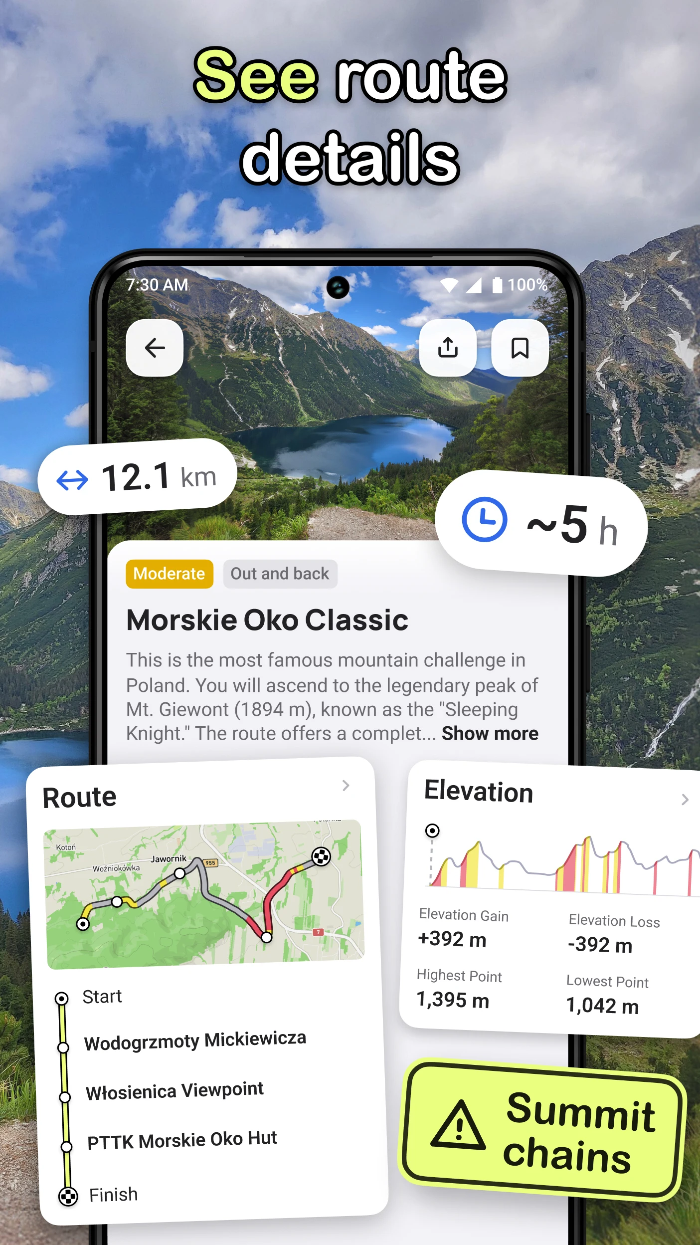 WANDOO: Offline Hiking Maps screenshot