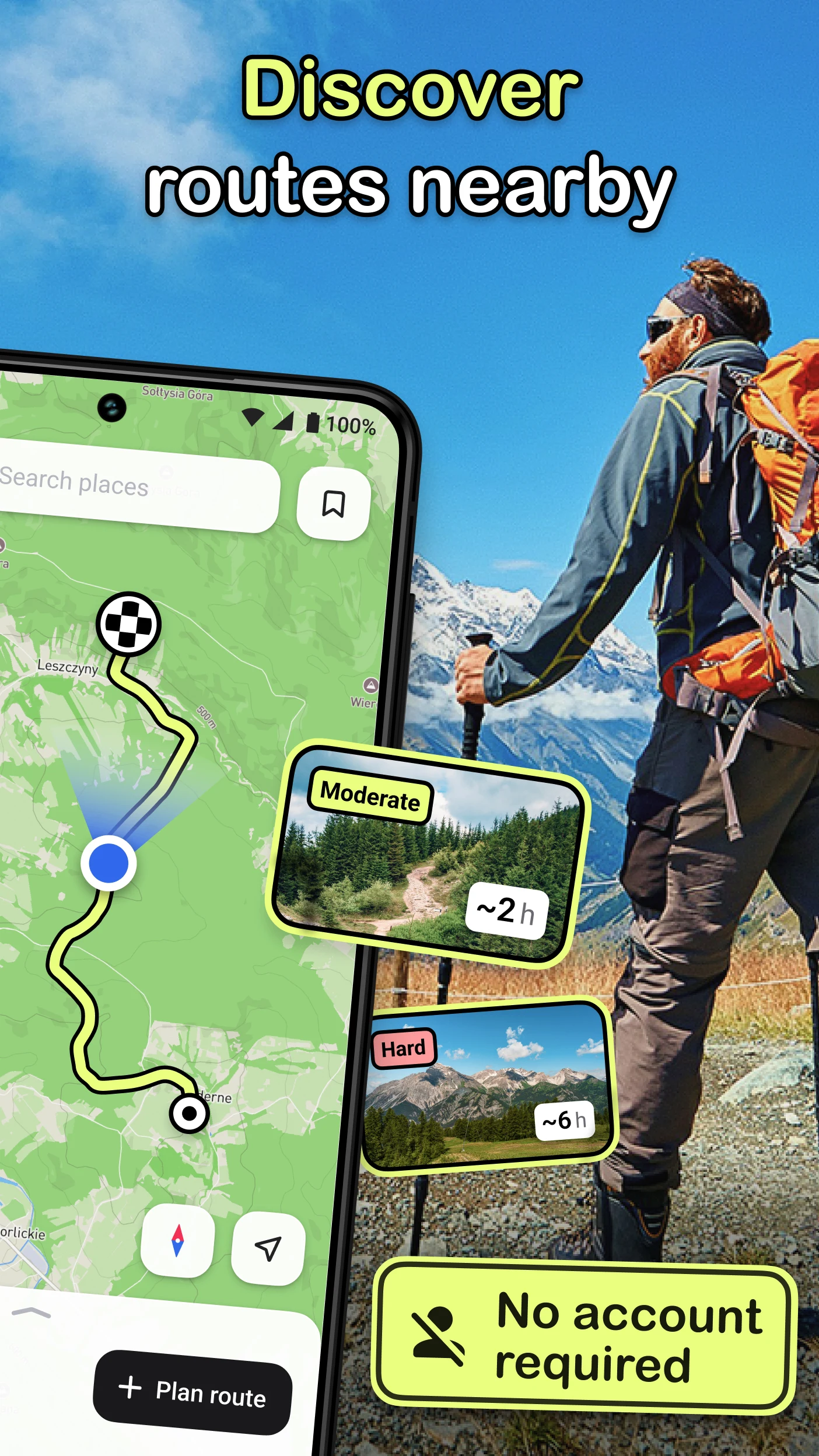 WANDOO: Offline Hiking Maps screenshot