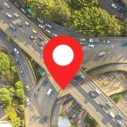 Значок GPS-спутник Карта Земли